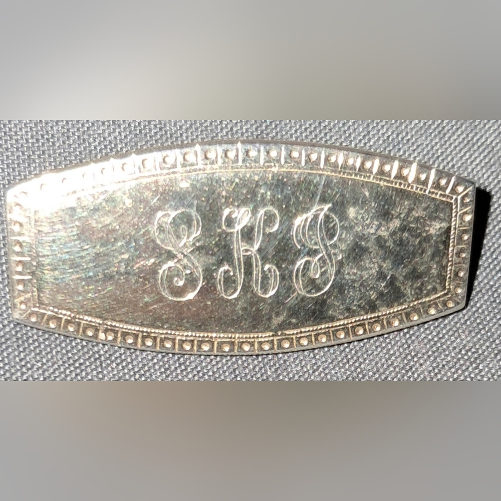SARAH COVENTRY Three Initial Lapel Pin